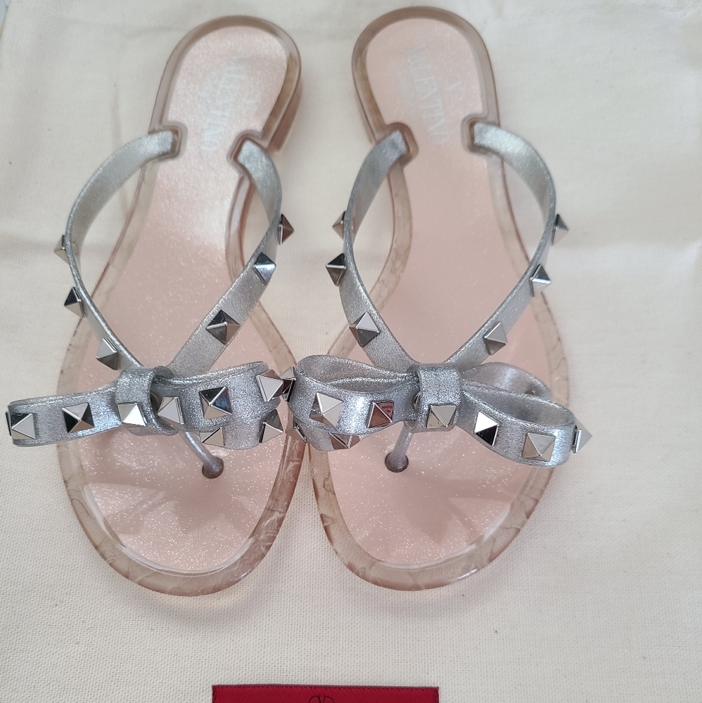 Valentino rockstud sandals size 36